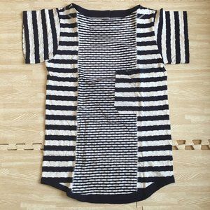 Women's Iliann Loeb Uniqlo Textured Stripe Dress